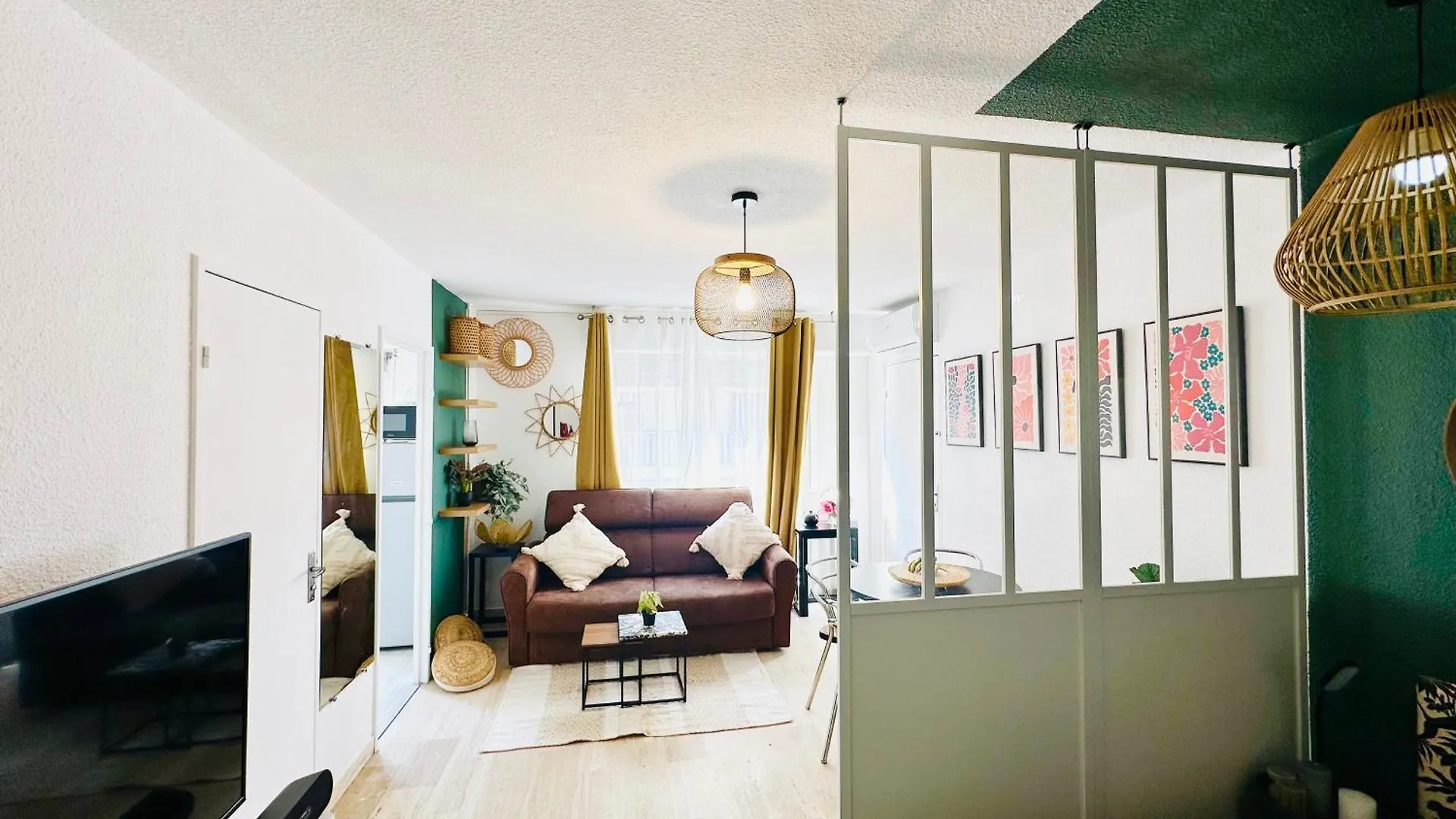 Apartamento Studio T1- 2 Min Des Plages - Golf-Juan - Clim&Wifi Vallauris